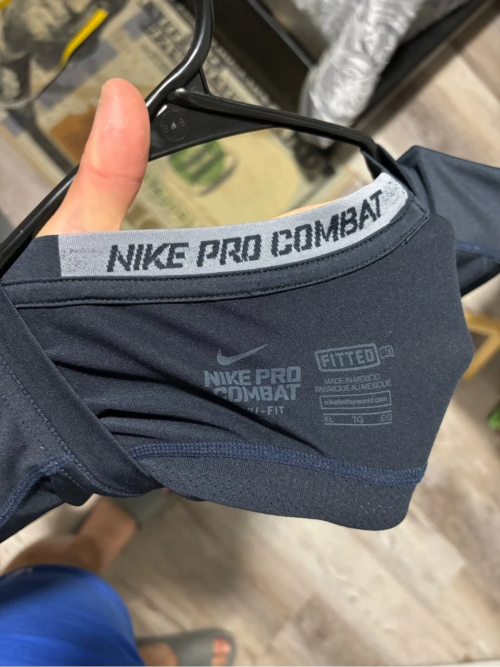 Nike breathable layered look